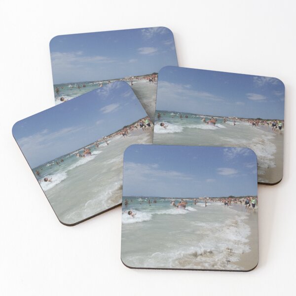 Item preview, Busy at the beach Mallorca, Majorca Spain designed and sold by Dreammkd.