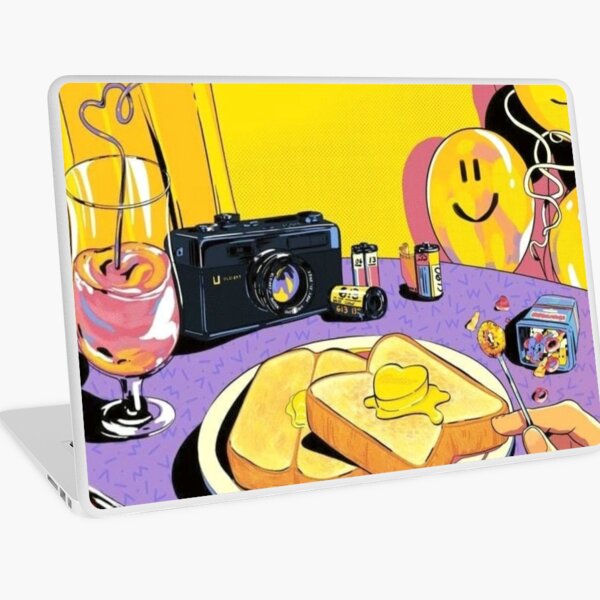 LETS LISTEN TO BUTTER Laptop Skin