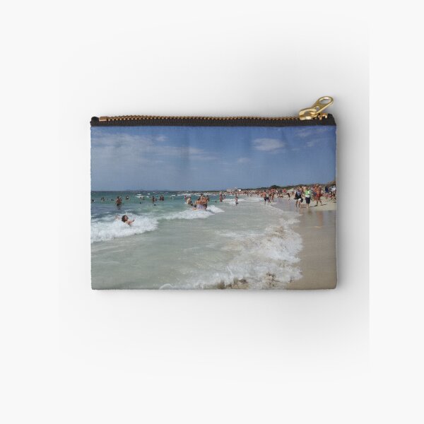 Item preview, Busy at the beach Mallorca, Majorca Spain designed and sold by Dreammkd.