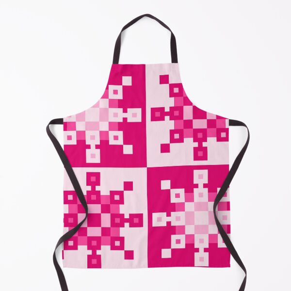 Item preview, Light Red Pixel Snowflakes designed and sold by rin3d .