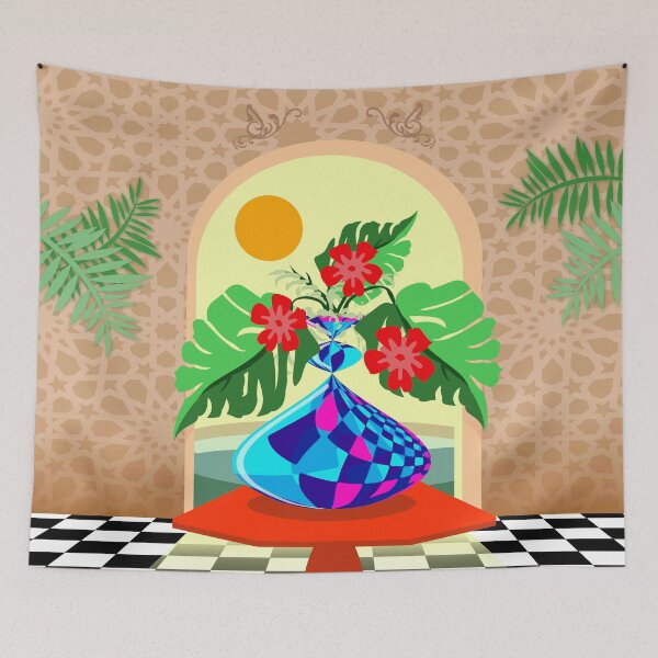 Item preview, Tropical Avant Garde Doorway designed and sold by Sharon Schwalbe.