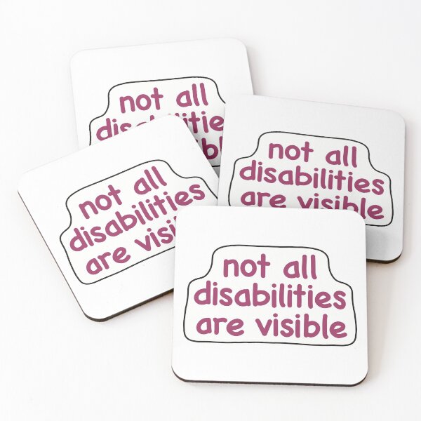 Item preview, Not all disabilities are visible  designed and sold by walkingonwheels.
