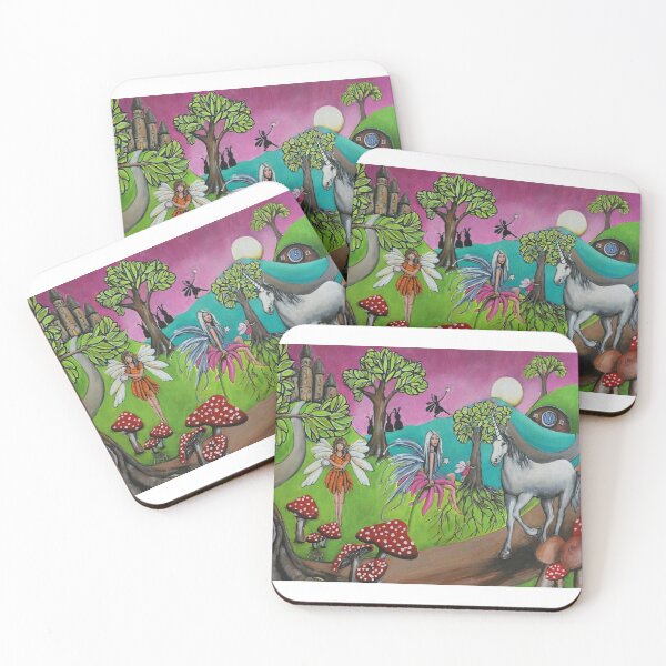 Item preview, UNICORN AND FAIRIES designed and sold by KAYE MILLER-DEWING.