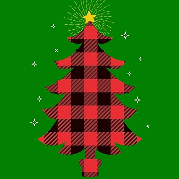 Imagen de la obra Buffalo Plaid Christmas Tree Plaid Love Plaid Christmas Gear de DynamicDesign