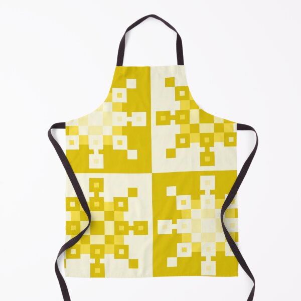 Item preview, Golden Pixel Snowflakes designed and sold by rin3d .