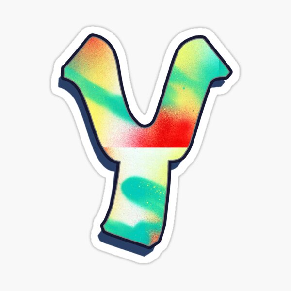 Item preview, Letter Y - Spray designed and sold by grafftrash.