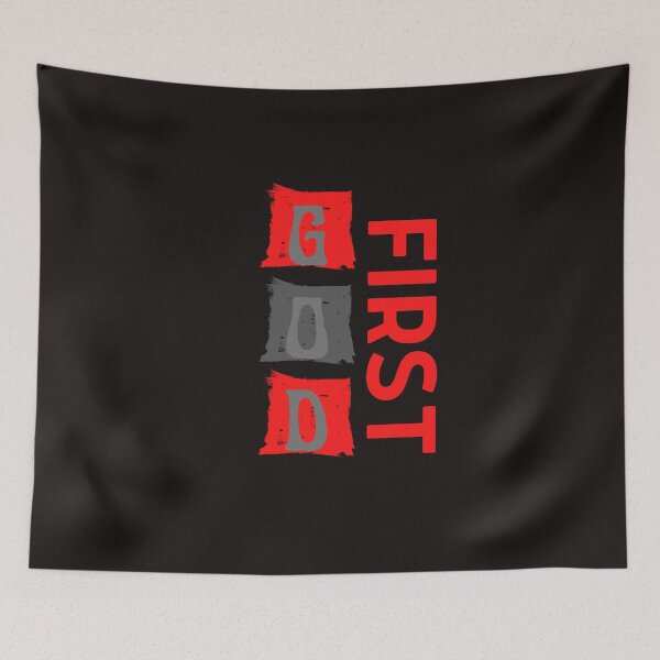 Item preview, God First Tshirts designed and sold by Shevonda Thomas.