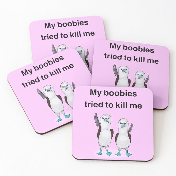 Item preview, My Boobies Tried To Kill Me designed and sold by EmyBeeDesigns.