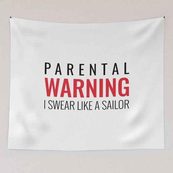Item preview, Parental Warning - Funny Adult Joke designed and sold by StarsForgers.