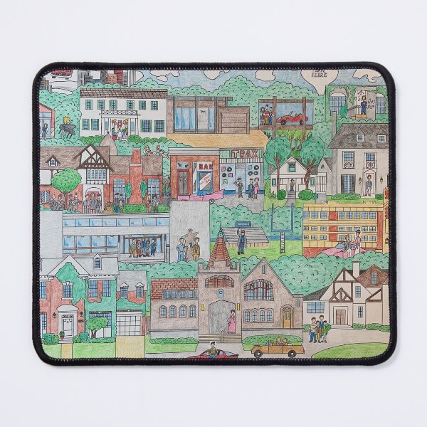 Item preview, Ode to John Hughes - Shermer, Illinois designed and sold by hegedusart.