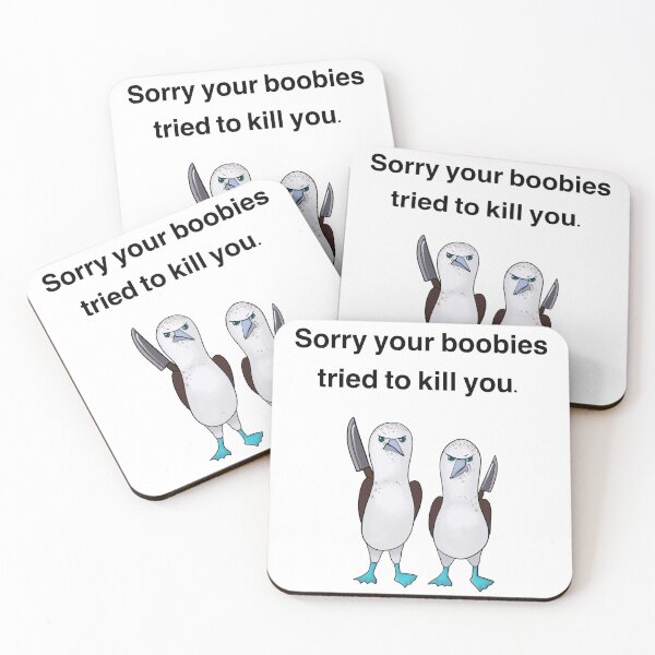 Item preview, Boobies Tried To Kill You  designed and sold by EmyBeeDesigns.