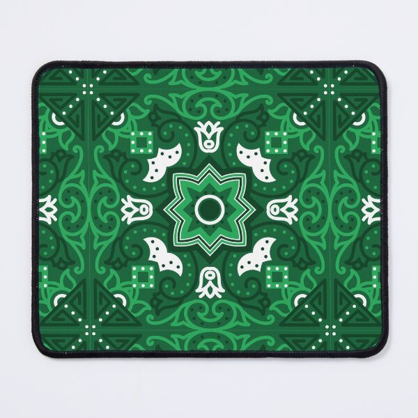 Item preview, Hispanic Geometric pattern green shades  designed and sold by urban-color.