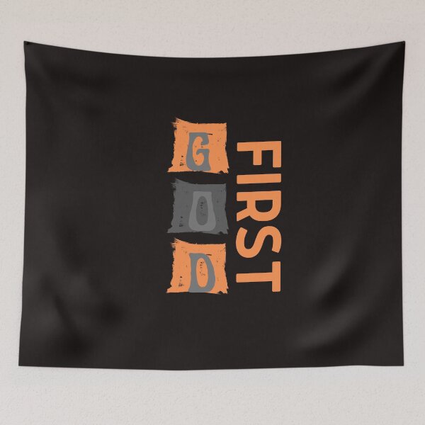 Item preview, God First Tshirts designed and sold by Shevonda Thomas.