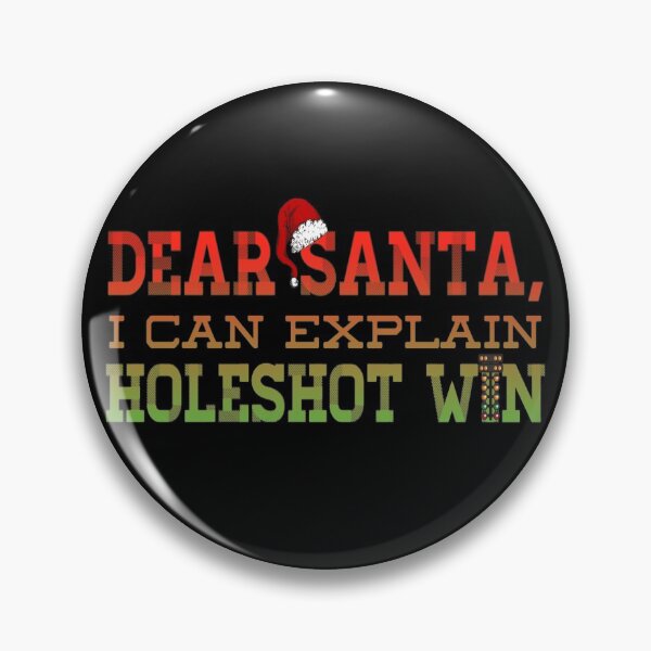 Item preview, Dear Santa I Can Explain HoleShot Win Drag Racing Christmas Race Xmas Santa designed and sold by CarantinedChaos.