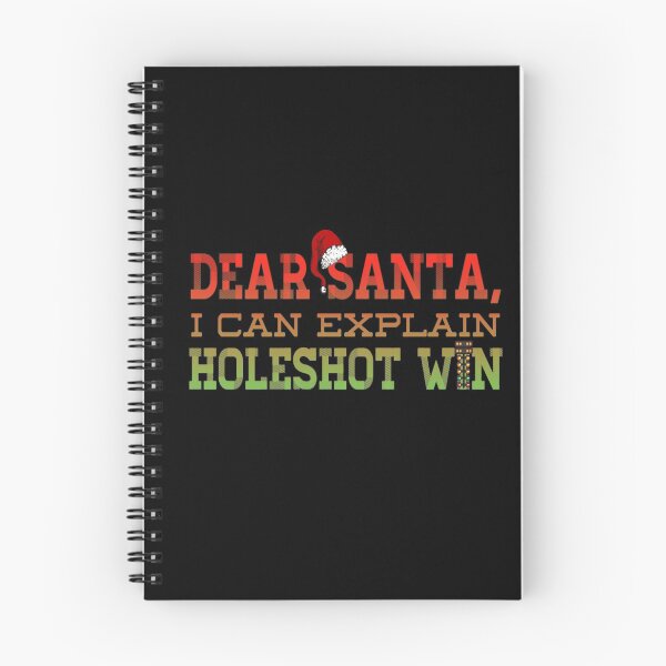 Item preview, Dear Santa I Can Explain HoleShot Win Drag Racing Christmas Race Xmas Santa designed and sold by CarantinedChaos.