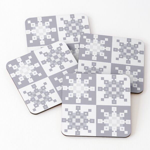 Item preview, Light Pixel Snowflakes designed and sold by rin3d .