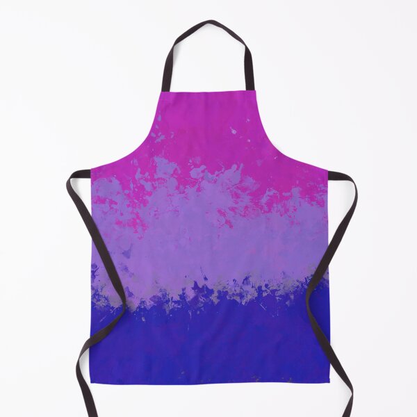 Item preview, Bisexual Paint Splatter Pride Flag designed and sold by Quinn-Draws.