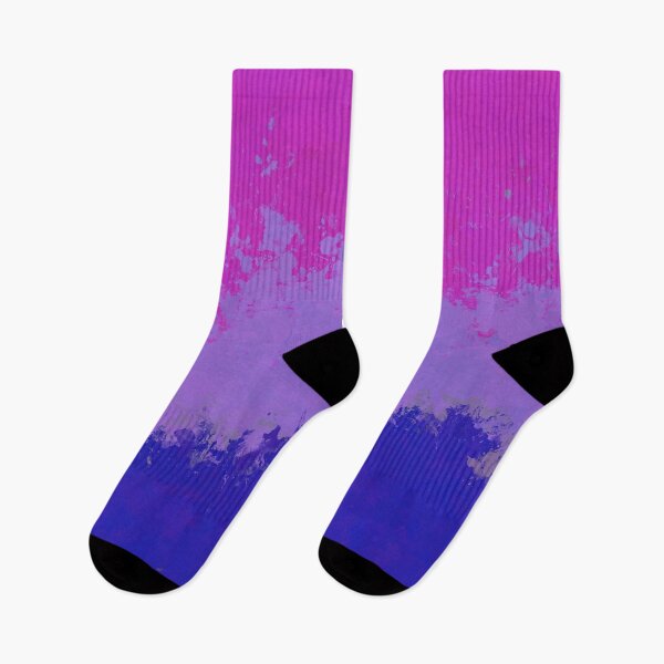 Item preview, Bisexual Paint Splatter Pride Flag designed and sold by Quinn-Draws.