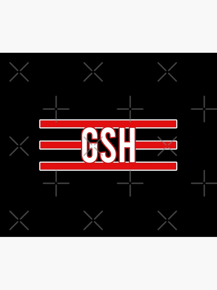 Gsh on Chicago Bears Sticker for Sale by Akourshop