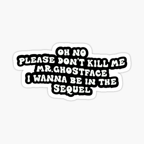 Scream Sticker