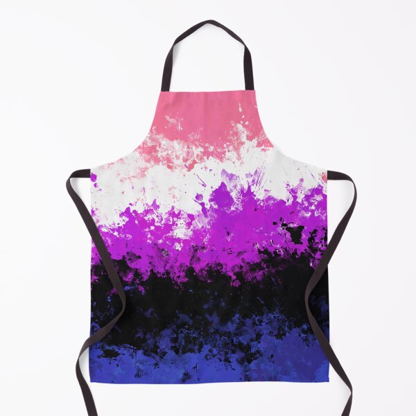 Item preview, Genderfluid Paint Splatter Pride Flag designed and sold by Quinn-Draws.