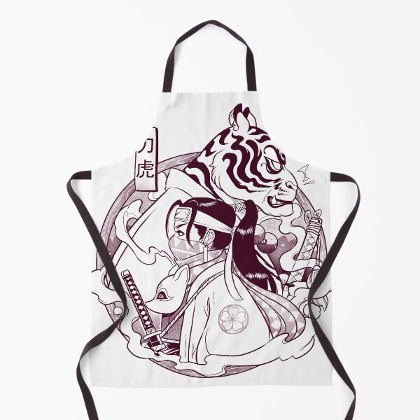 Item preview, Katana Tiger - Black & White version designed and sold by Bruno Mota.