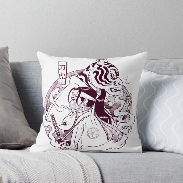 Item preview, Katana Tiger - Black & White version designed and sold by Bruno Mota.