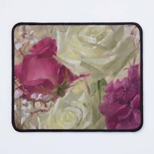 Item preview, Victorious • Floral Painting by Rebecca Finch designed and sold by finchstore.
