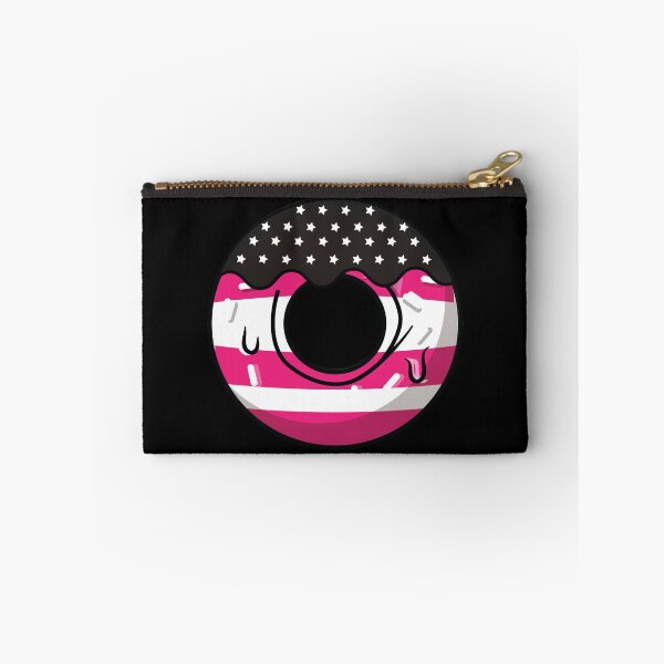 Item preview, Pink American flag on a donut designed and sold by Donutlovers.