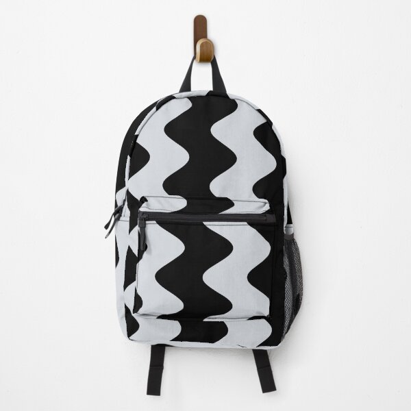 Item preview, Light Gray and Black Rippled Stripe Pattern Pairs Dulux 2022 Popular Colour Moon Cloud - Color Trends designed and sold by ColorOfTheYears.