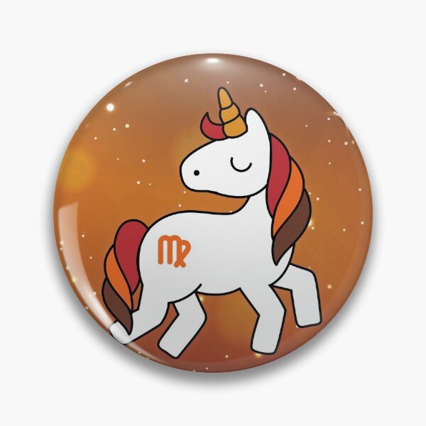Item preview, Virgo Unicorn Zodiac designed and sold by dollmadeinjapan.