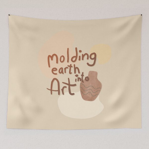 Item preview, Molding earth into art designed and sold by Teequeque.