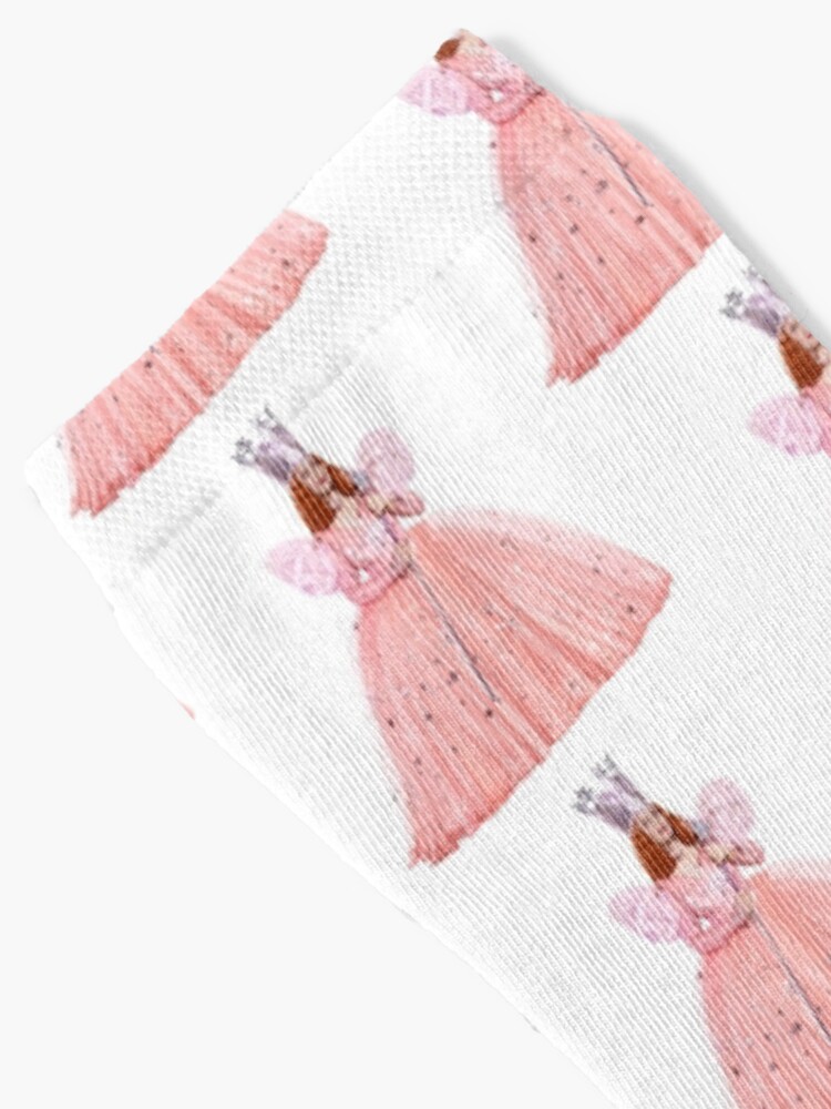 Glinda The Good Witch, The Wizard of Oz, Magical Realism Digital Painting, Full Body Portrait, No Background Socks