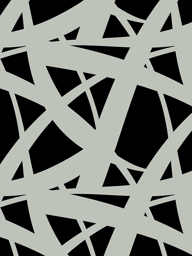 Thumbnail 3 von 3, Tuch, Pale Green and Black Abstract Mosaic Pattern 3 Pairs Dulux 2022 Popular Colour Tranquil Dawn - Color Trends designt und verkauft von ColorOfTheYears.