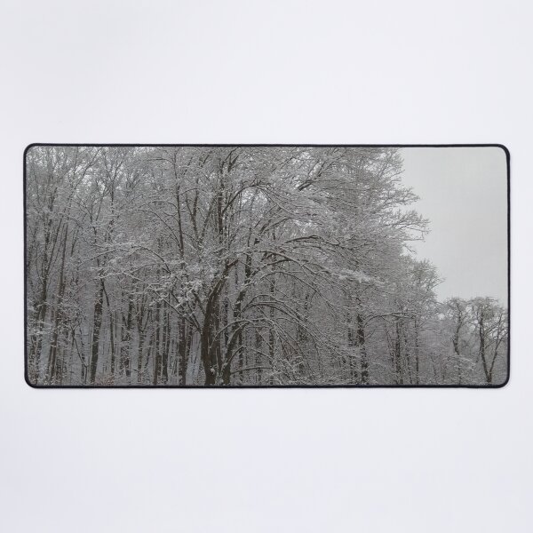 Item preview, Snow Covered Trees on a Cold Winter Day Landscape designed and sold by PrettyLittlePic.