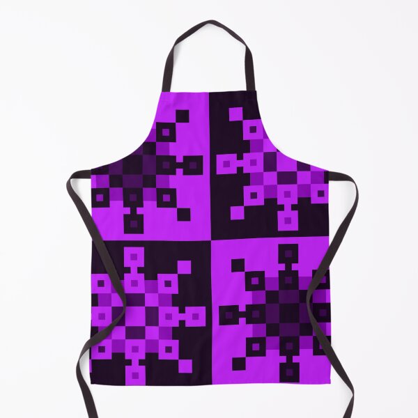Item preview, Dark Pinkish Purple Pixel Snowflakes designed and sold by rin3d .