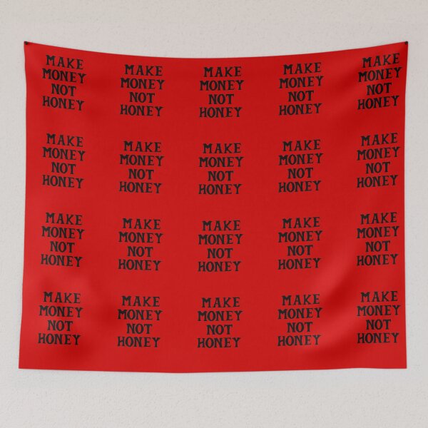 Item preview, make money not friends designed and sold by ADDI FRANK.