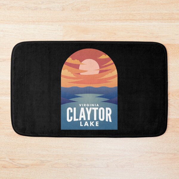 Artikelvorschau, Lake Claytor VA Retro Sunset entworfen und verkauft von HalpinDesign.