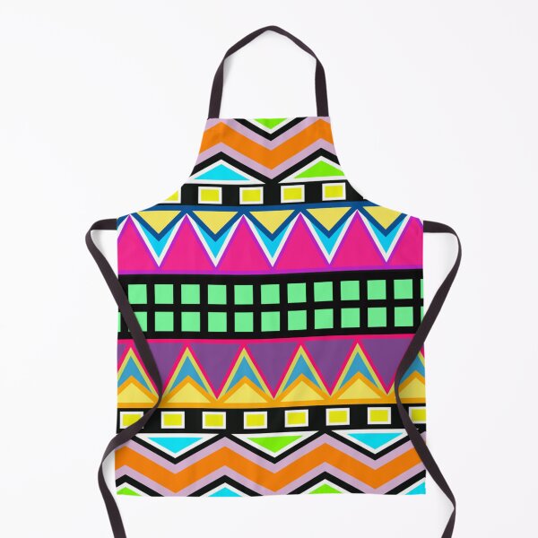 Item preview, Multi Color and Black Chevron and Squares designed and sold by jantulov.