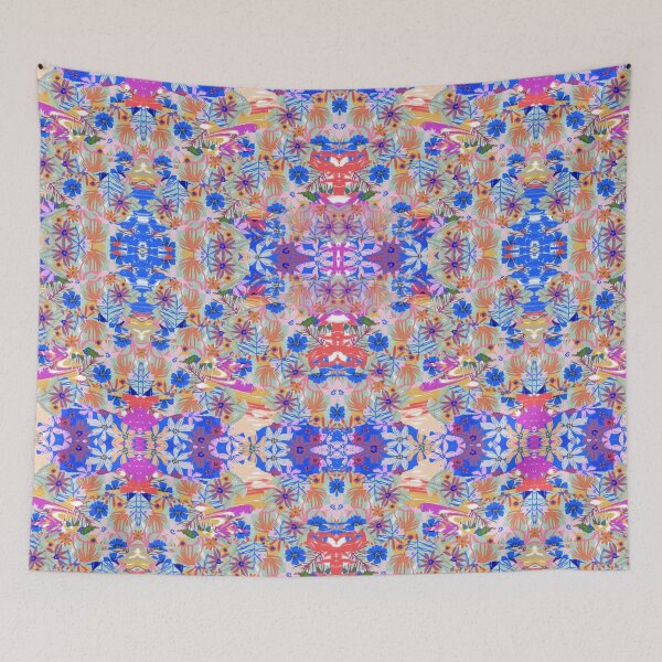 Item preview, Flower Kaleidoscope Pattern designed and sold by PBJArt.