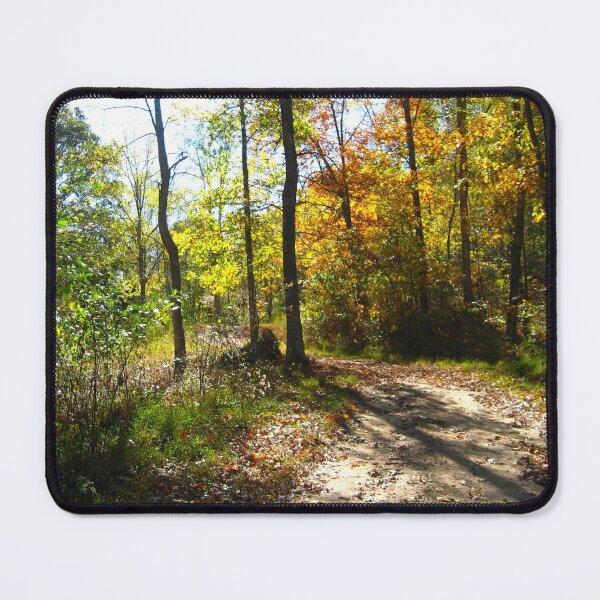 Item preview, Winding Dirt Road Mountain Path with Trees, Mountain Trails designed and sold by PrettyLittlePic.