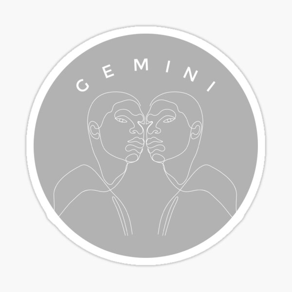 Gemini - Twins Sticker
