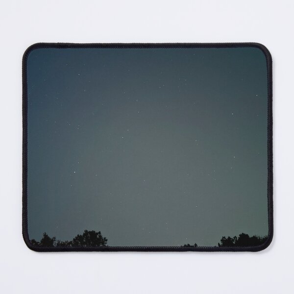 Item preview, Grey Starry Night Sky with Trees Silhouetted in the Foreground designed and sold by PrettyLittlePic.