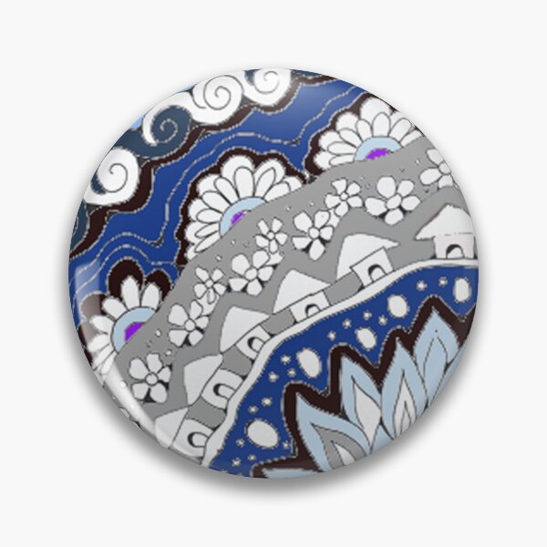 Item preview, Blue Doodle designs  designed and sold by Carinmaehr.