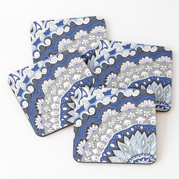 Item preview, Blue Doodle designs  designed and sold by Carinmaehr.