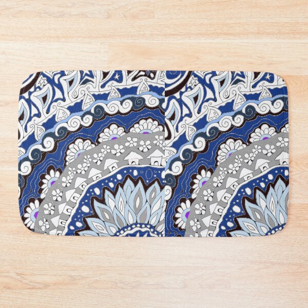 Item preview, Blue Doodle designs  designed and sold by Carinmaehr.