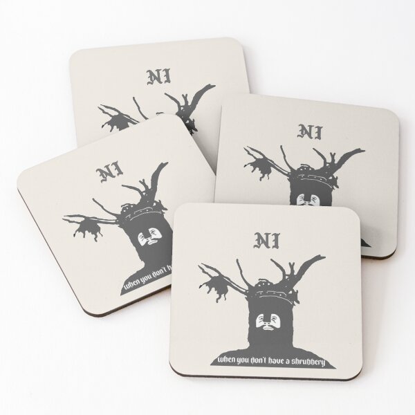 Item preview, "NI" When you don't have a shrubbery designed and sold by Monkyra.