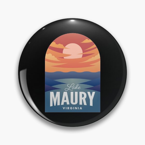 Item preview, Lake Maury VA Retro Sunset designed and sold by HalpinDesign.