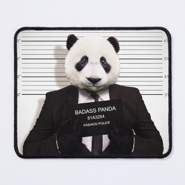 Item preview, Funny Badass Panda designed and sold by Rott515.
