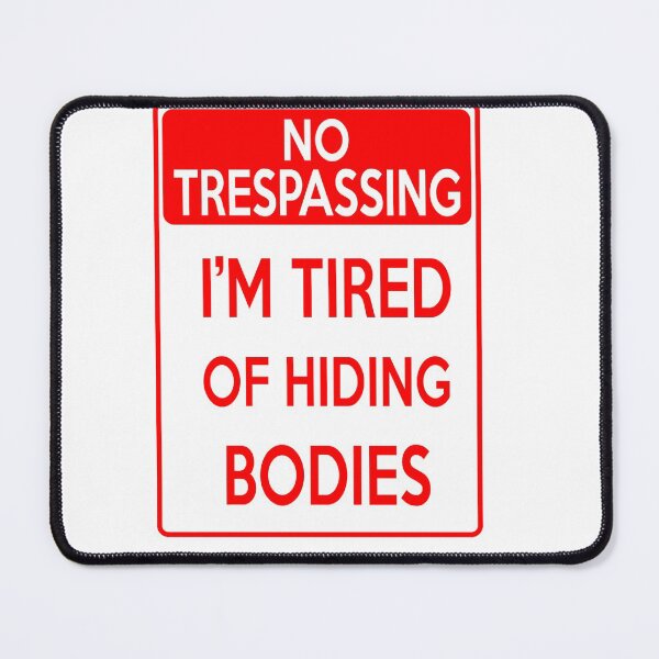 Item preview, Funny No Trespassing designed and sold by Rott515.